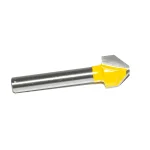 Fresa para doblar Alucobond y ACM a 90° con fondo plano de seguridad.