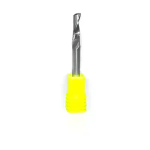 Fresa carburo 1 filo aluminio 4mm hrc45 novomun